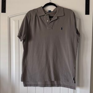 Polo by Ralph Lauren Men's Taupe Polo Shirt